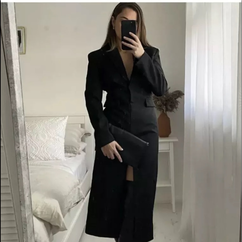 Zara NWT limited Edition Coat Dress Size XS